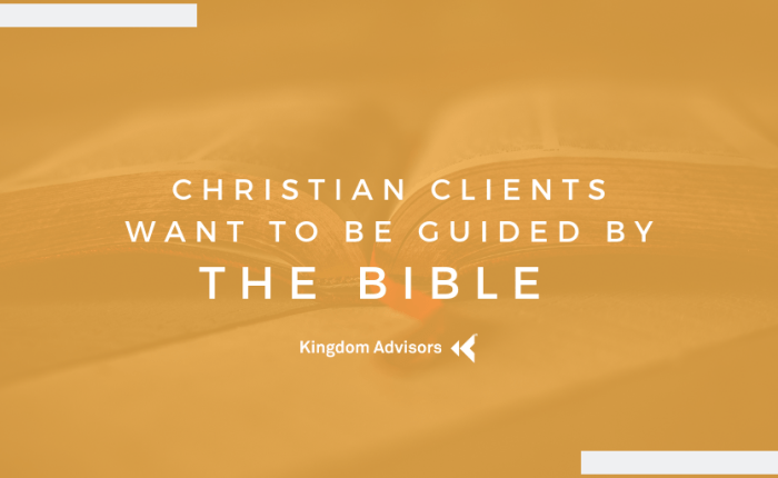 Are Your Financial Decisions Guided by the&nbsp;Bible?